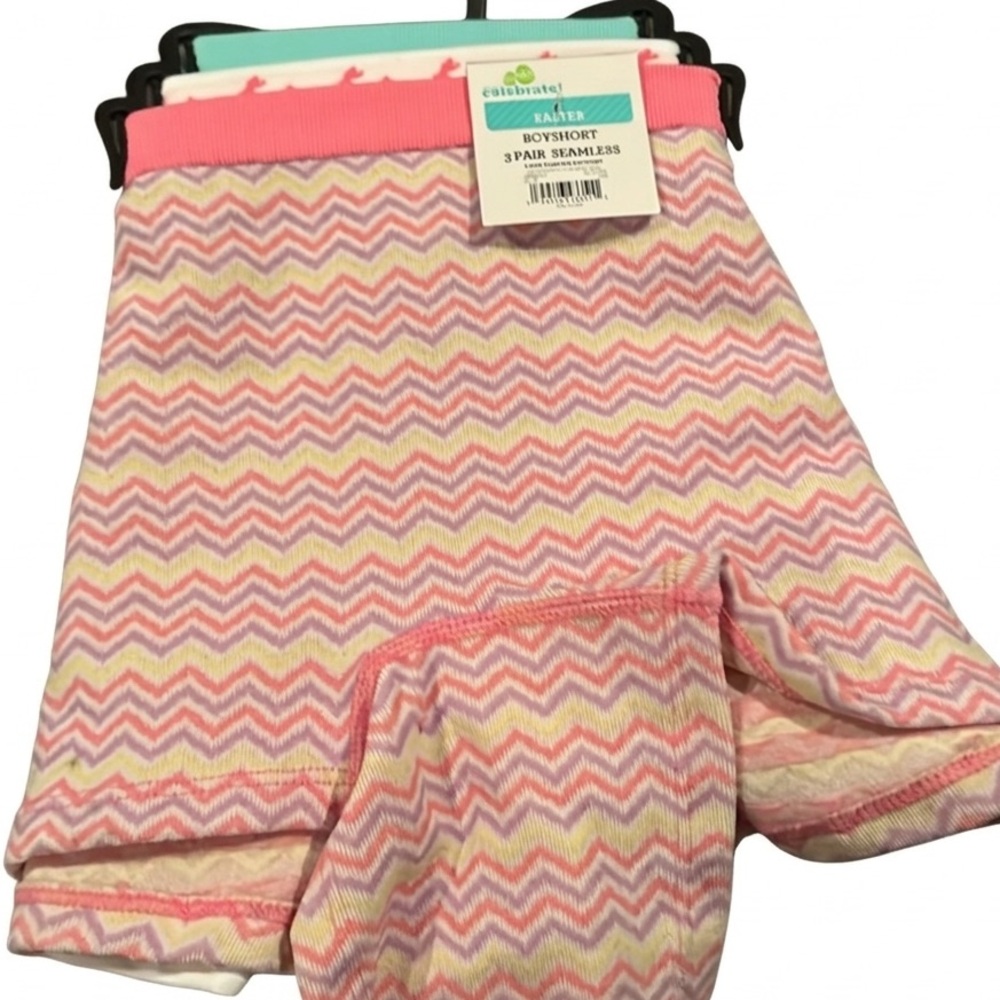 Way to celebrate Womens Seamless Boyshort underwear XXL 3pack NWT